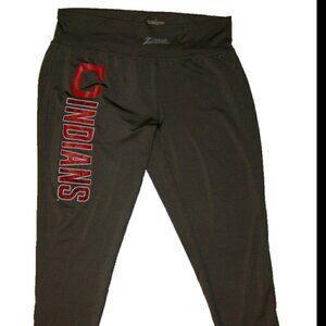 Zubaz Leggings Stretch Pants XL Cleveland Indians